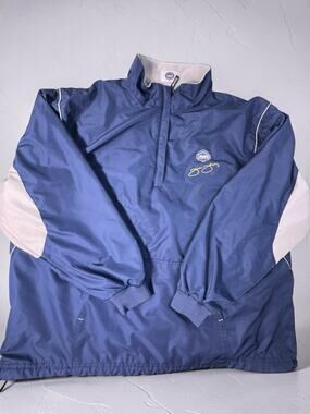 Chase Authentics NASCAR Lowe’s Jimmie Johnson Quarter Zip Pullover Jacket Sz 2XL